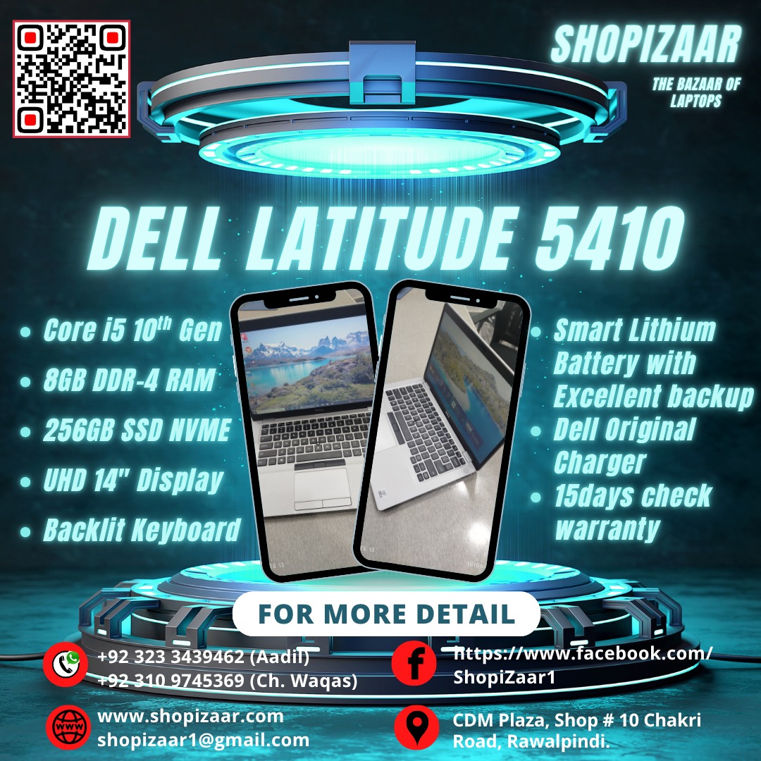 Dell Latitude 5410 – Core i5 10th Gen - Image 3